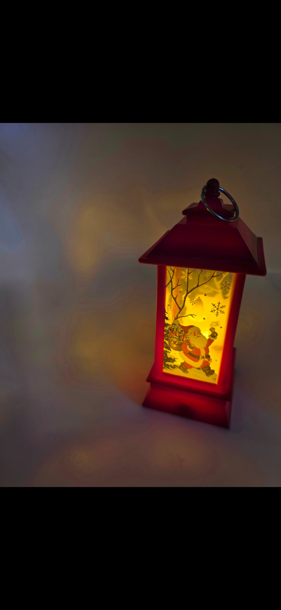 Christmas Santa Lantern
