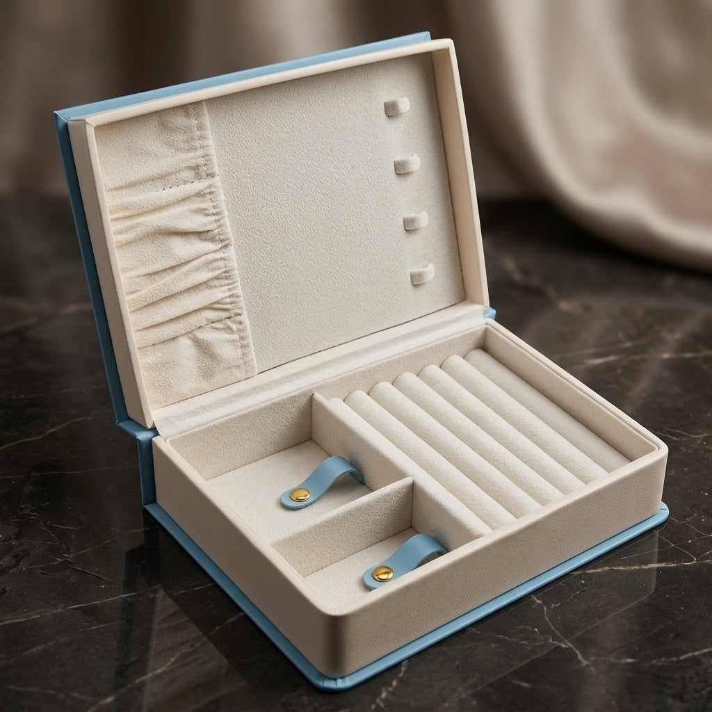 Book Style Jewellery Storage Box