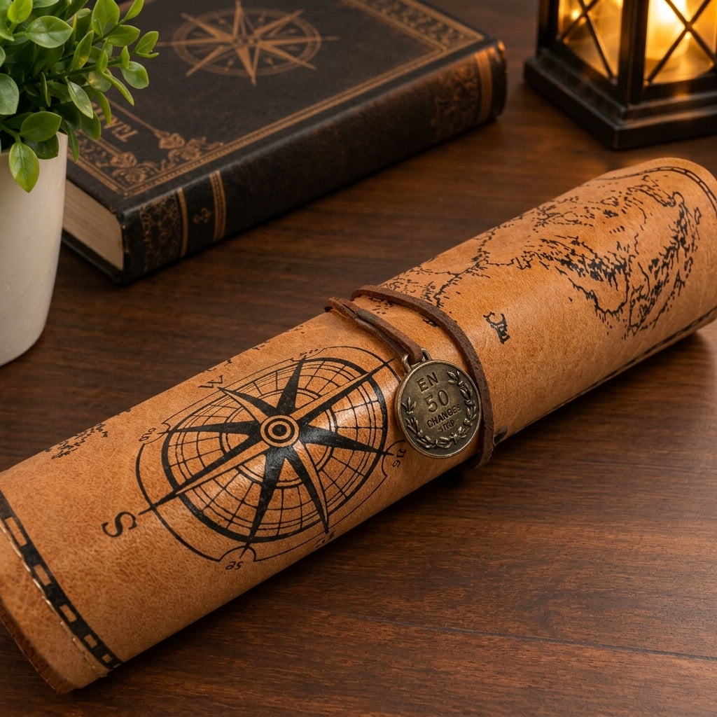 Vintage Style Pencil Case