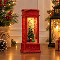 Mini Christmas Tree Phone Booth Light