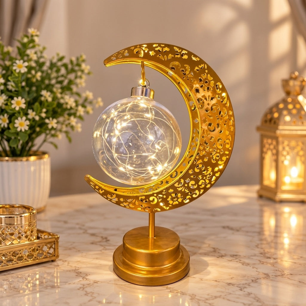 Ramadan & Eid LED Moon Ball Light