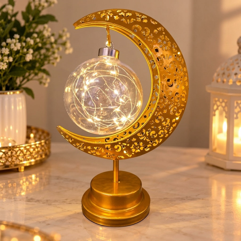 Ramadan & Eid LED Moon Ball Light