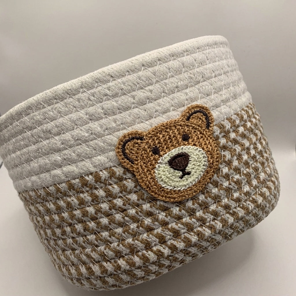 Newborn Baby Boy Gift Hamper Basket - 8 Piece Set