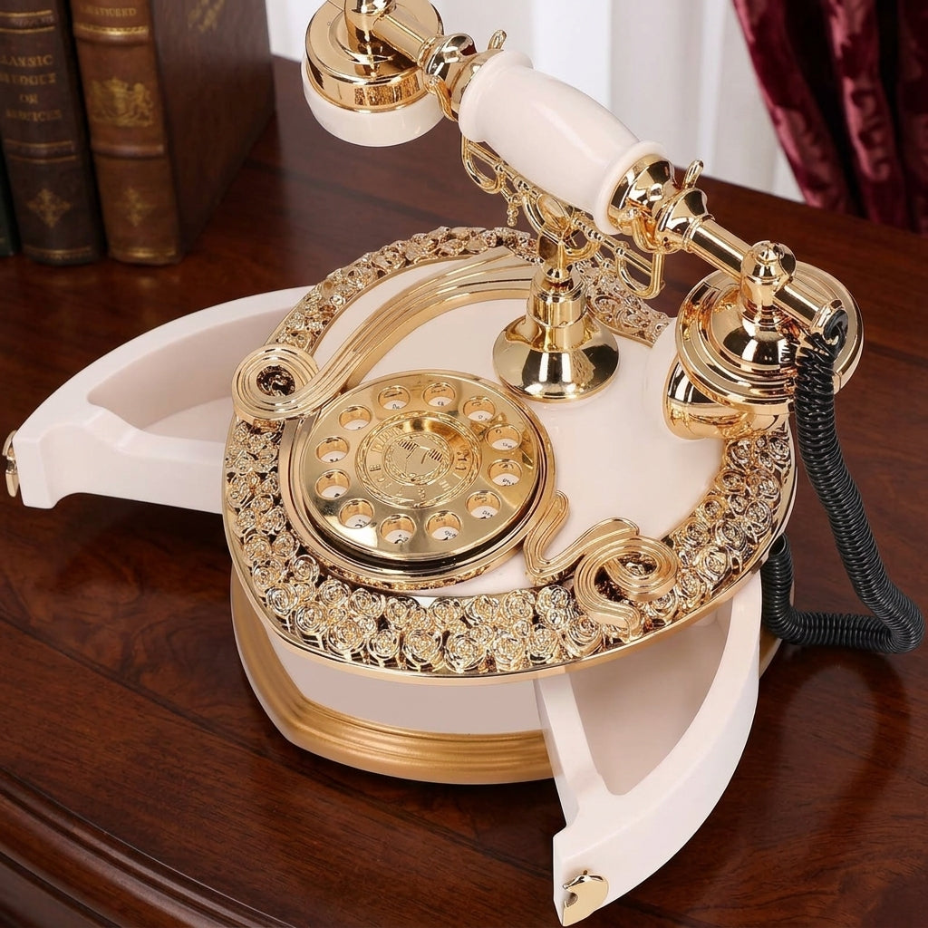 Vintage Telephone Music Box