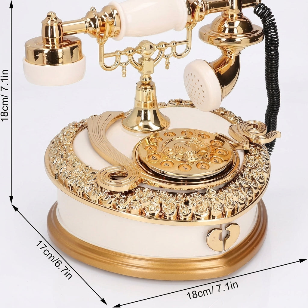 Vintage Telephone Music Box
