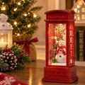 Xmas Snowman Telephone Booth Light